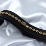 دستبند ژوپینگ دخترانه طلایی نگین قلبی و اشکی دایره پیچ